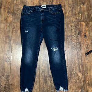 Lane Bryant Jeans Midrise skinny size 18